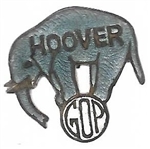 Hoover Enamel Elephant Pin 