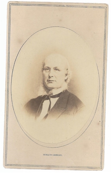 Horace Greeley CDV 