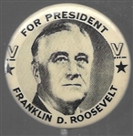 Roosevelt for President V for Victory 