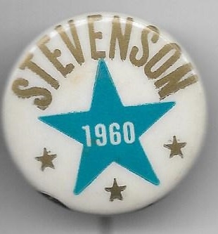 Stevenson 1960 Blue Star Pin 