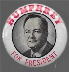 Humphrey for President 1960 Pin 