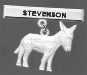 Stevenson Democratic Donkey Pin 