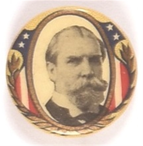 Charles Evans Hughes Shield Celluloid