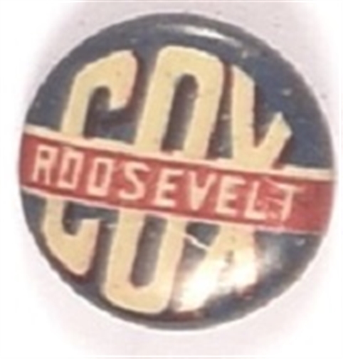 Cox, Roosevelt Blue Litho