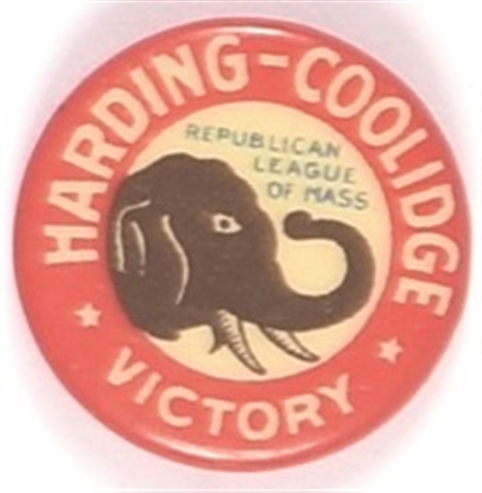 Harding and Coolidge Victory