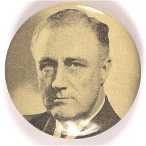 Roosevelt Black and White Picture Pin