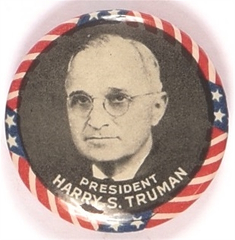 Truman Stars and Stripes, Black Background