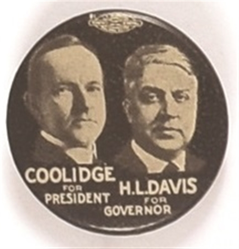 Coolidge, Davis Ohio Coattail