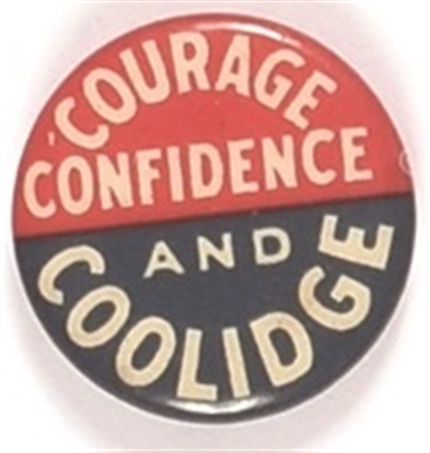 Courage, Confidence and Coolidge