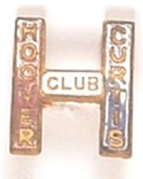 Hoover Enamel "H" Pinback