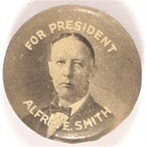 Al Smith Philadelphia Badge Celluloid