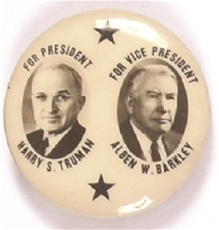 Truman, Barkley Two Stars Jugate