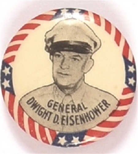 Ike in Uniform, White Background