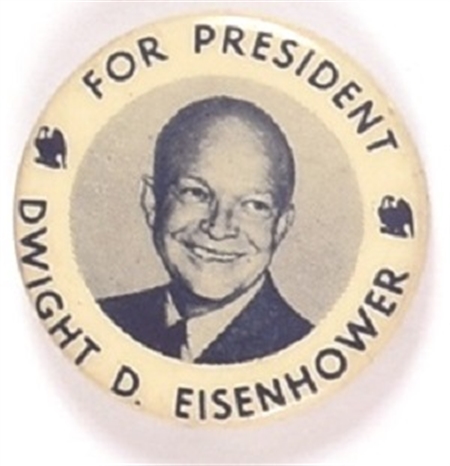 Eisenhower for President Eagles Pin