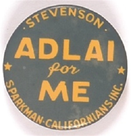 Adlai for Me California Celluloid