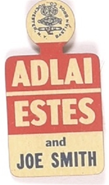 Adlai, Estes and Joe Smith Litho Tab