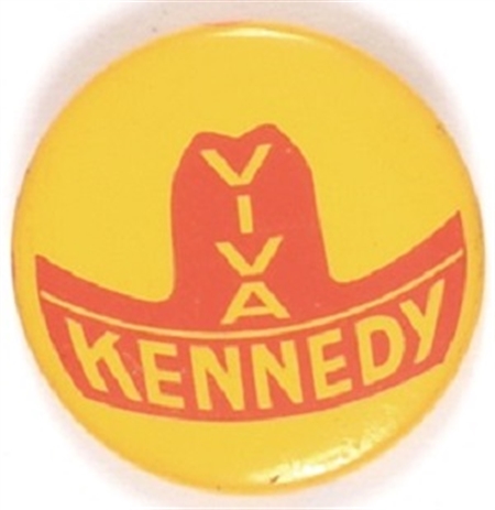 Viva Kennedy Sombrero Yellow and Red Version