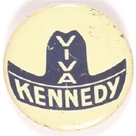 Viva Kennedy  Sombrero Blue and White Version