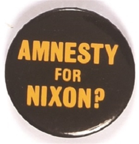 Amnesty for Nixon?