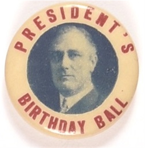 FDR Presidents Birthday Ball