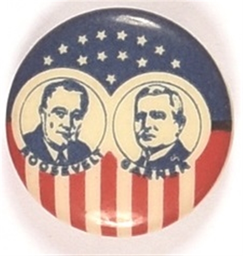 Roosevelt, Garner Stars and Stripes Jugate
