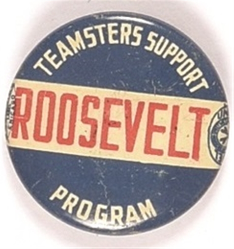 Teamsters Support Roosevelt