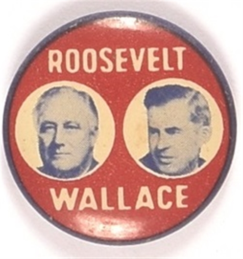 Roosevelt, Wallace Litho Jugate