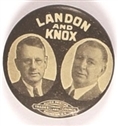 Landon, Knox Scarce Black and White Jugate