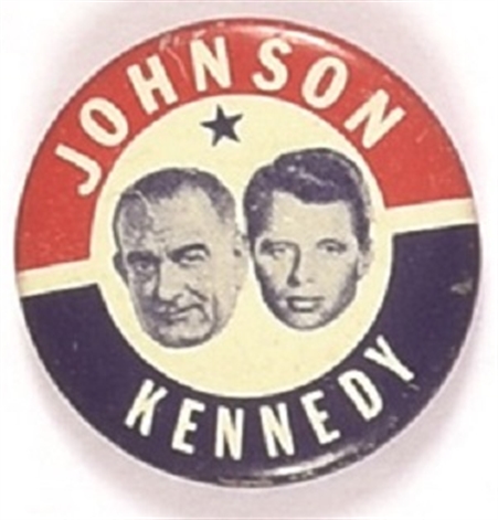 Johnson, Robert Kennedy Litho Jugate