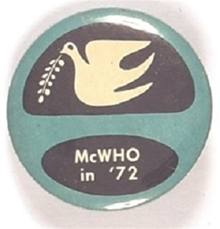 McGovern McWho Peace Dove