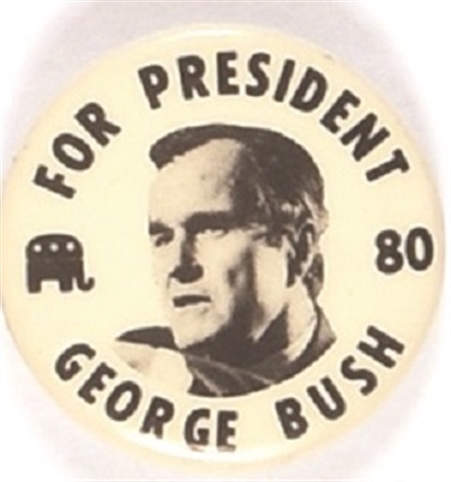 Bush for President 1980 Celluloid