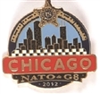 Obama 2012 Secret Service Chicago Pin