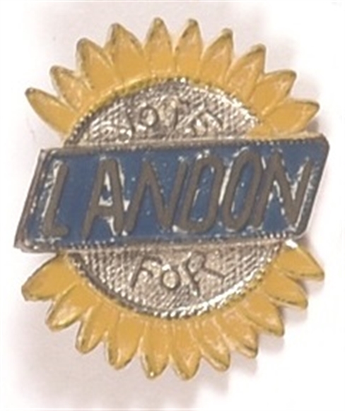 Landon Metal Sunflower Pin
