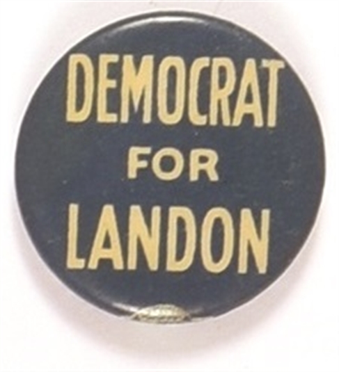 Democrat for Landon