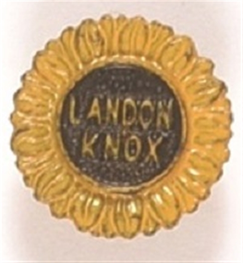 Landon, Knox Embossed Sunflower Stud