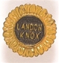 Landon, Knox Embossed Sunflower Stud
