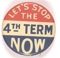 Let's Stop the 4th Term Now