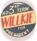 Willkie No 3rd Term