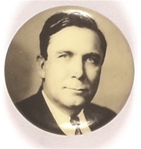 Willkie Celluloid Picture Pin