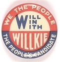We the People Will Win With Willkie