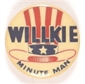 Willkie Minute Man Top Hat Pin