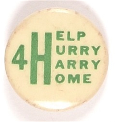 Anti Truman Help Hurry Harry Home