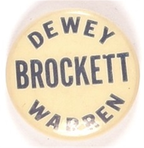 Dewey, Brockett, Warren Arizona Coattail