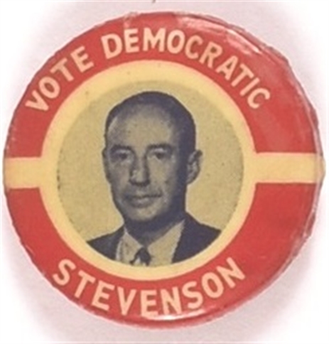 Stevenson Vote Democratic