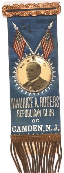 McKinley Camden, New Jersey Ribbon