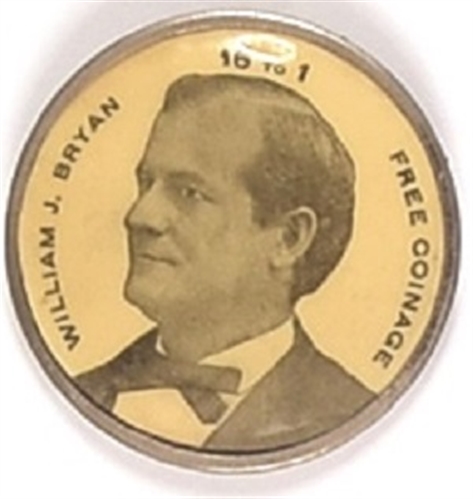 Bryan Free Coinage Shell Piece