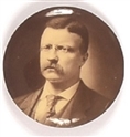 Theodore Roosevelt Sepia Celluloid