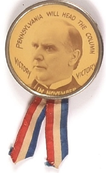 McKinley Pennsylvania Victory