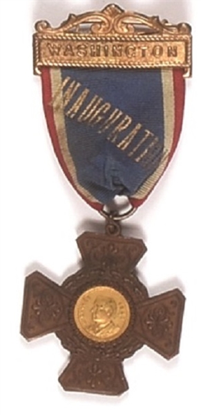 McKinley 1897 Inaugural Badge