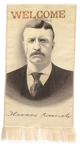 Theodore Roosevelt Welcome Ribbon